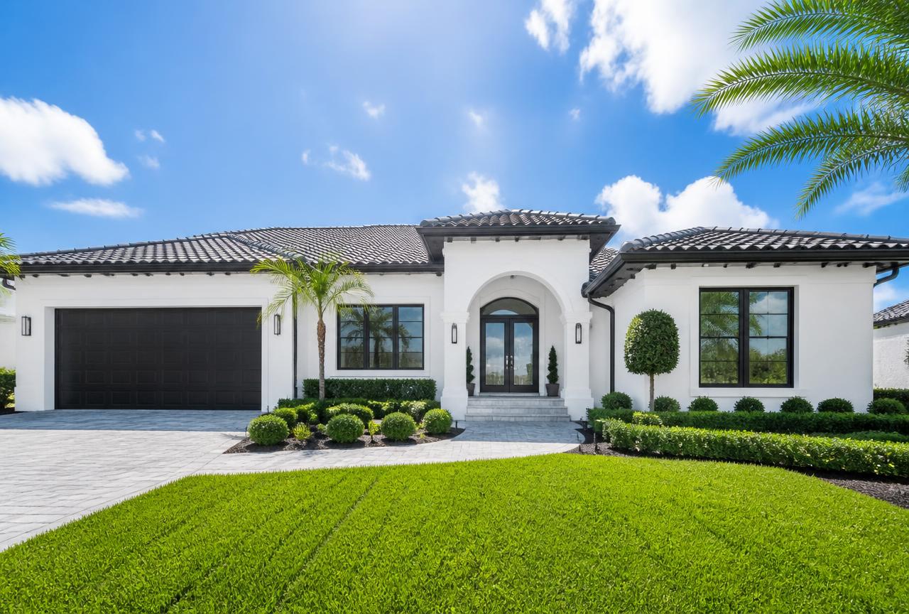 Luxury Florida home after BWS impact window installation